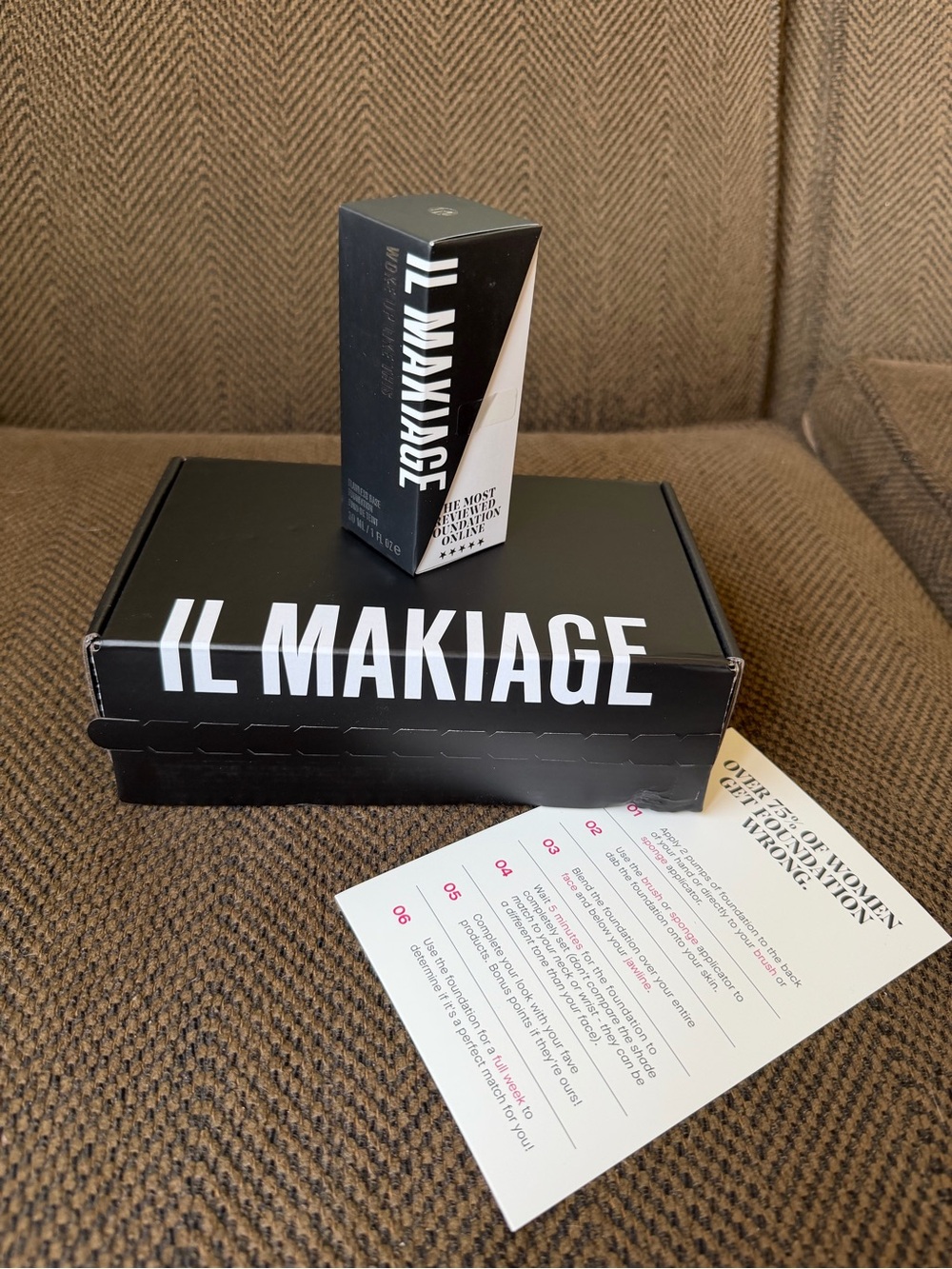 IL MAKIAGE Woke Up Like This Foundation Brand New In Box